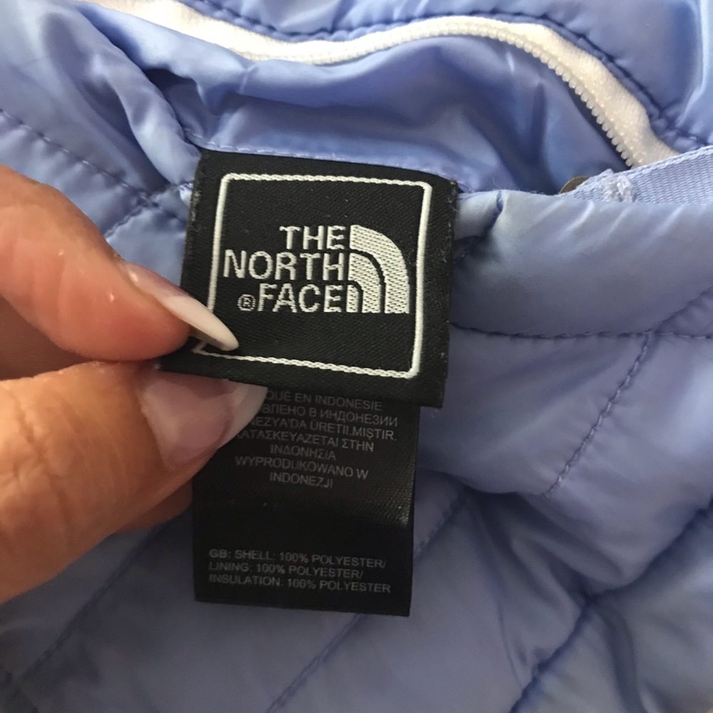 North face fuzzy Jacket Girl 7/8